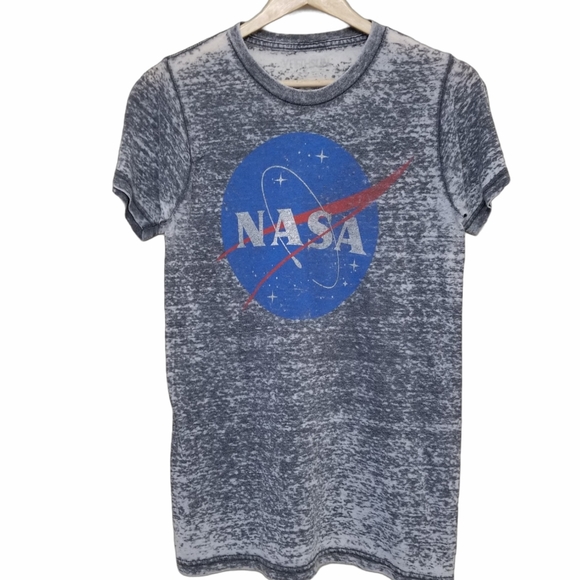 NASA Logo Short Sleeve Shirt Small - Picture 1 of 4